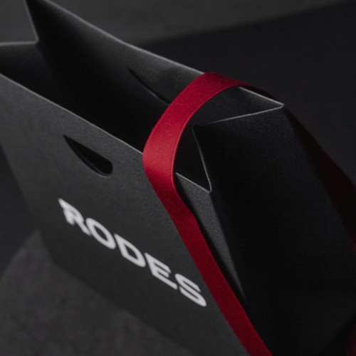 Пакет треугольный с лентой RODES