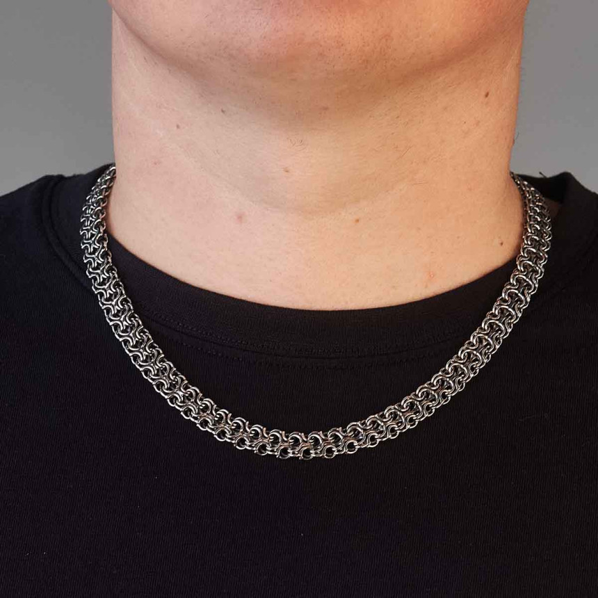 Срібний ланцюг середній рамзес